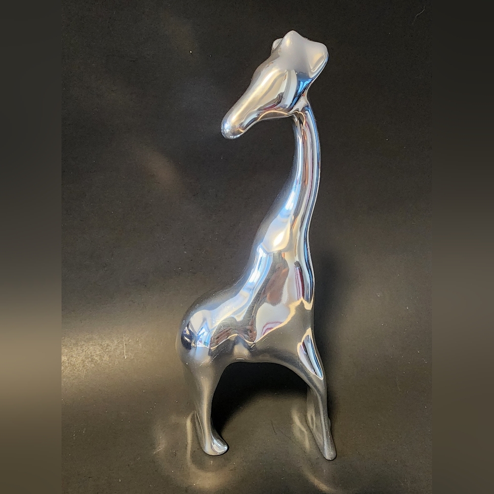 HOSELTON Aluminum Sculpture Giraffe Made in Canada 2005